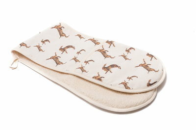 Clare Brownlow Hare Oven Gloves